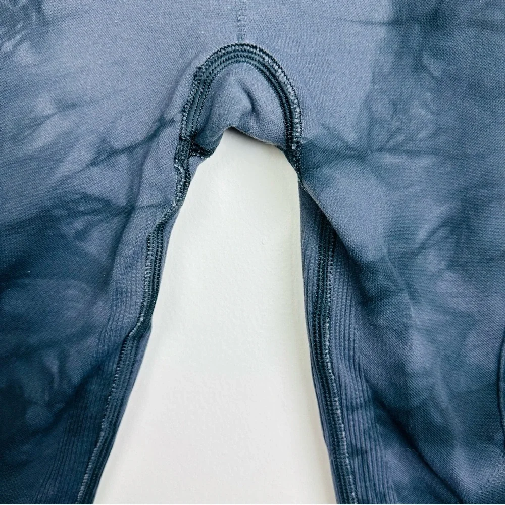 Lululemon Flow & Go Crop High Rise Seamless Leggings Tie Dye